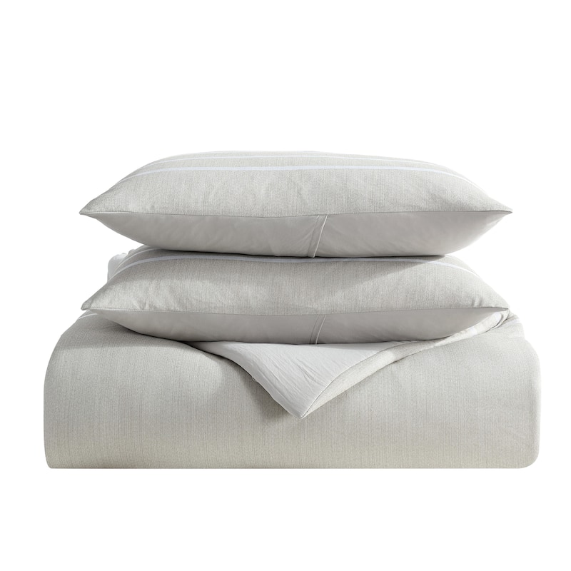 Nautica Hadley Beige Reversible Comforter Set