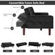 preview thumbnail 32 of 31, Sofa Bed, Futon Couch Bed, Faux Leather Love Seats Sofa, Loveseat Sleeper Bed For Living Room, Guest