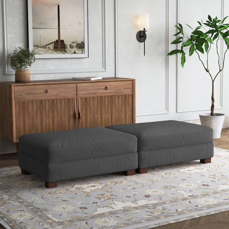 Modern Sofa Ottoman Foot Rest Stool for Living Room