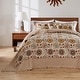 preview thumbnail 2 of 6, Greenland Home Fashions Andorra Suzani Medallion 100% Cotton Reversible Quilt Set
