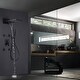 preview thumbnail 4 of 6, Pressure Balance Waterfall Multi-Function Complete Shower System With Body Sprays