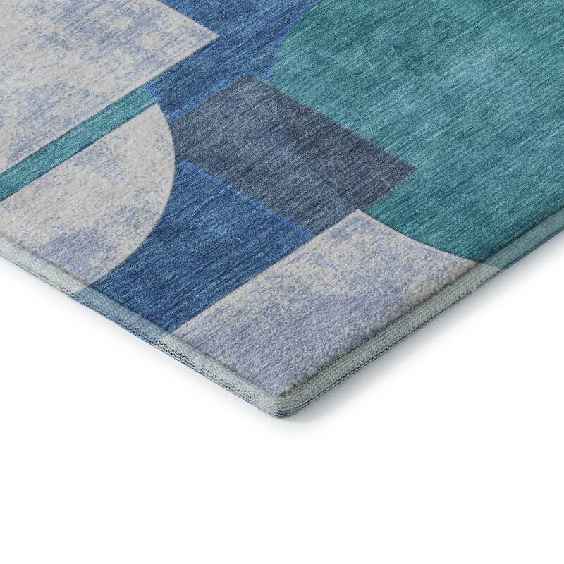 Premium Washable Super Soft Geo Modern Mayfield Rug