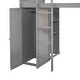 preview thumbnail 17 of 17, Twin Loft Bed with a Stand-alone bed, Shelves, Desk and Wardrobe, Grey