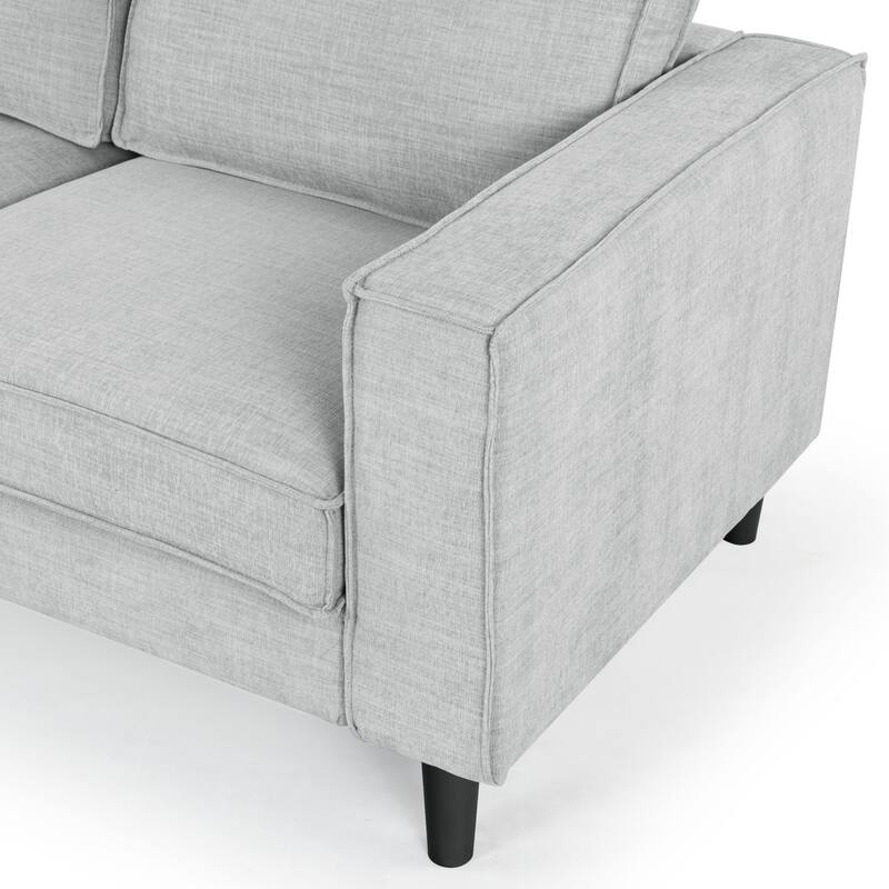 SAFAVIEH Couture Kalyna 3.5-Seater Sofa - 96"W x 33"D x 33"H