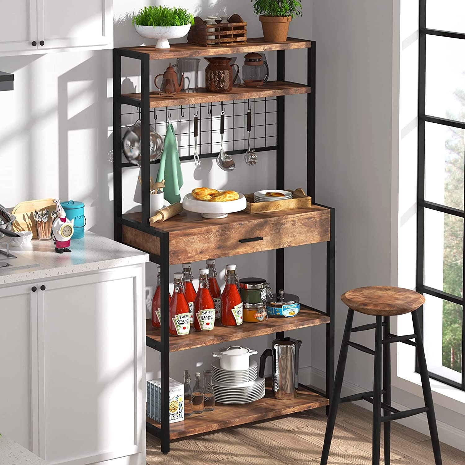 https://ak1.ostkcdn.com/images/products/is/images/direct/043a1449905fce5e16c39b813ee6d0714fc92118/Kitchen-Bakers-Rack-with-Hutch%2C-5-Tier-Kitchen-Utility-Storage-Shelf.jpg