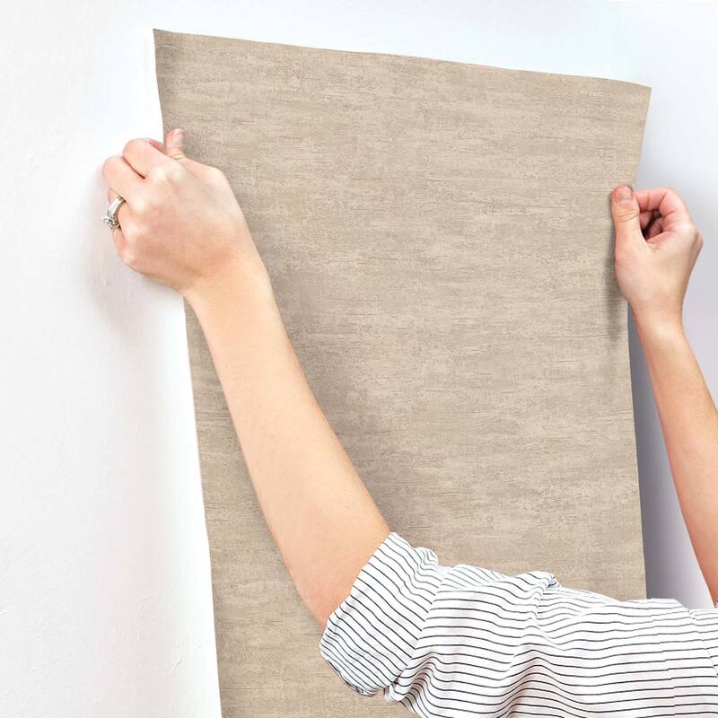 York Wallcoverings Weathered Stucco Wheat Wallpaper