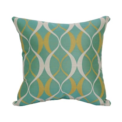 17-inch Square Premium Woven Outdoor Throw Pillows (Set of 1, 2, or 4)
