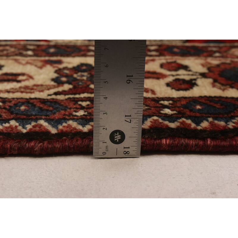 ECARPETGALLERY Hand-knotted Anadol Red Wool Rug - 3'8 x 13'0