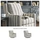 preview thumbnail 17 of 18, Kambria Contemporary Swivel Glider Accent Chair