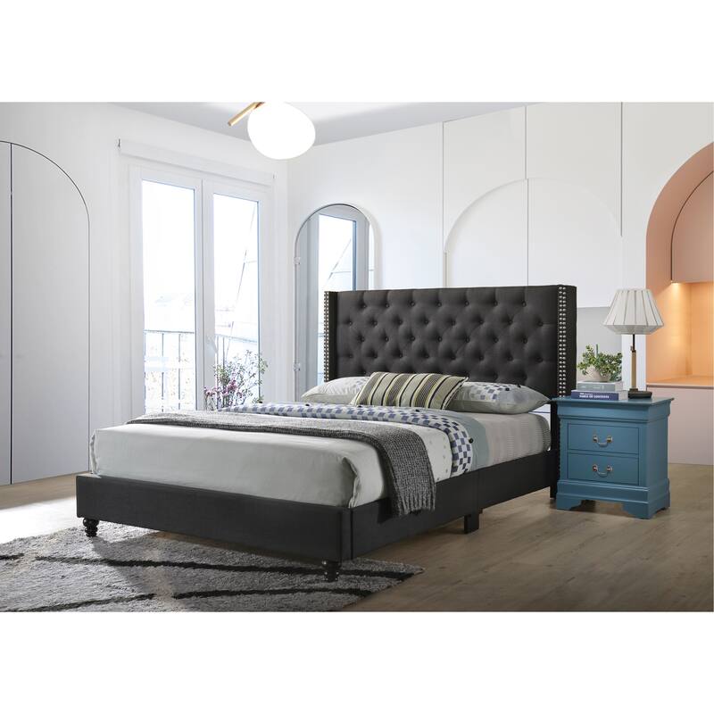 Julie Tufted Upholstered Bed