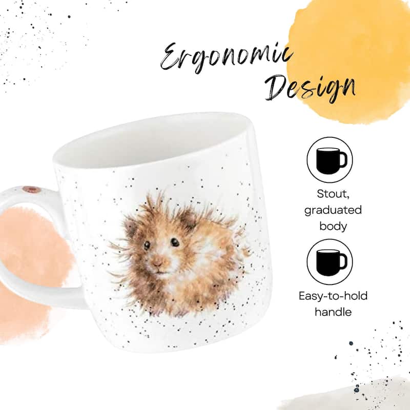 Royal Worcester Wrendale Design Mug Cats or Mouse Design