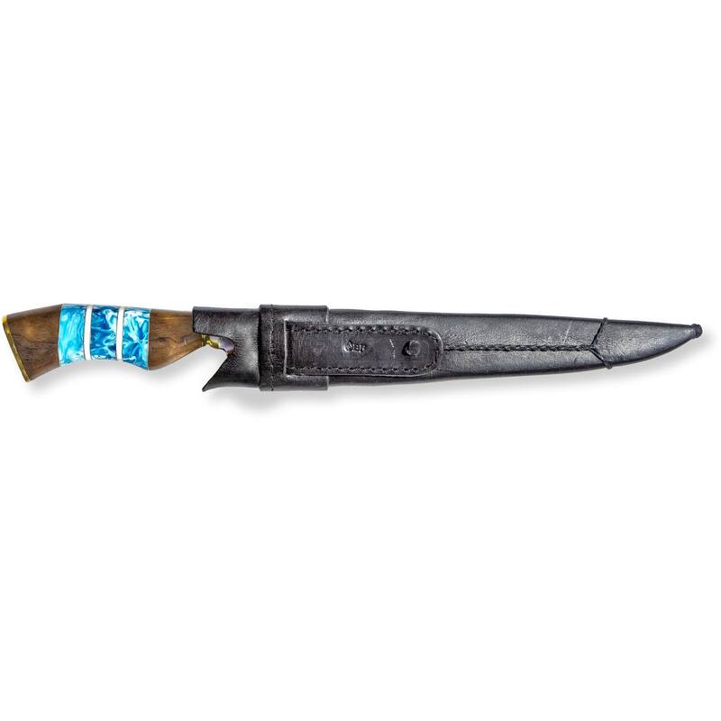 Brazilian Flame Chef Versatile 10-inch Traditional Stainless Steel Knife - Versatile Blue