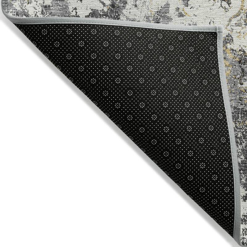 HomeRoots Floral Transitional Rectangle Outdoor Rug
