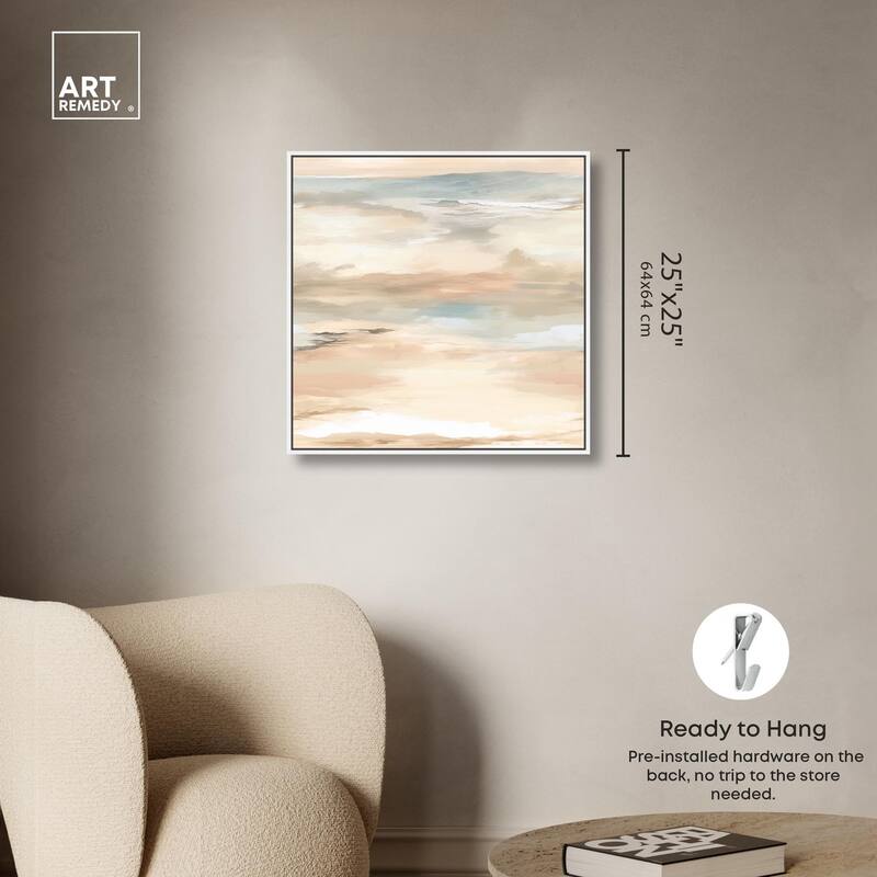 Roseate Skyfall I Canvas by Art Remedy