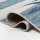 preview thumbnail 10 of 17, JONATHAN Y Veronica Classic Beach Stripe and Palm Leaf Indoor/Outdoor Area Rug