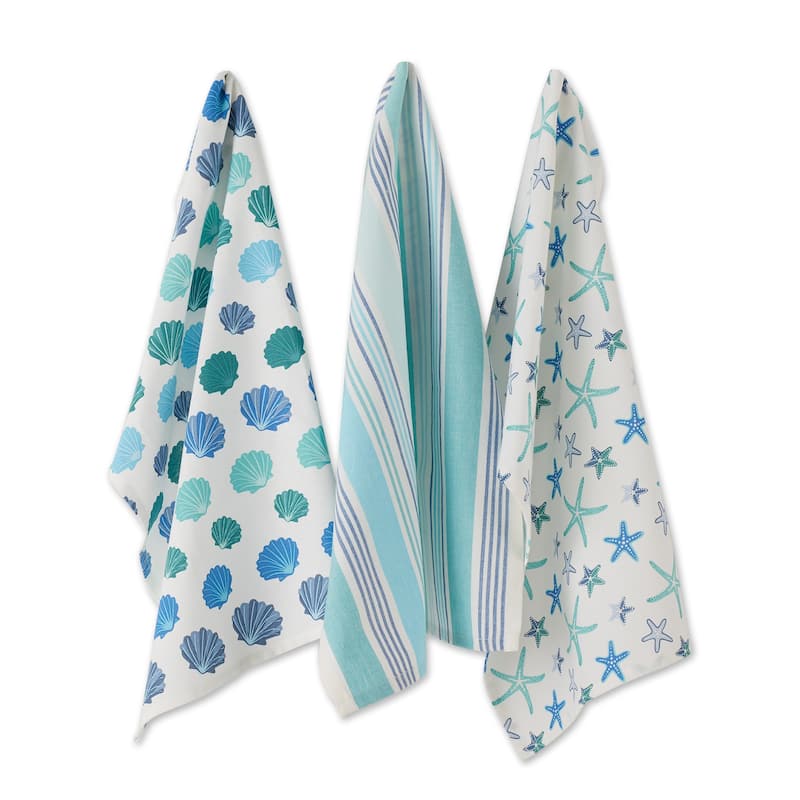 Beach Comber Dishtowel 3 Piece - Beach Comber