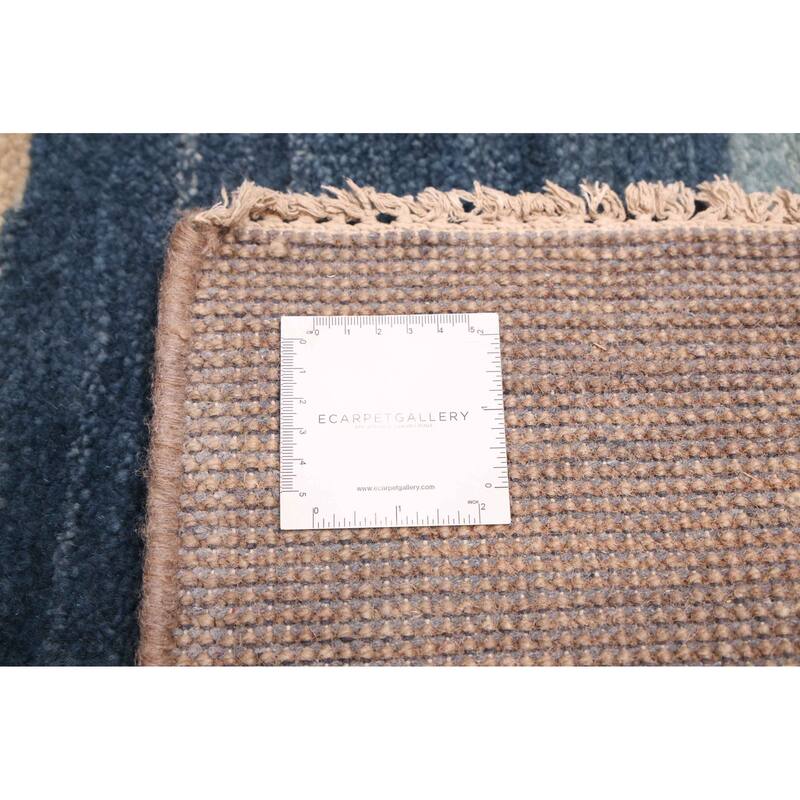 ECARPETGALLERY Hand-knotted Peshawar Ziegler Light Khaki Wool Rug - 5'0 x 6'9