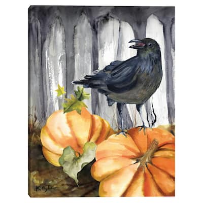 Pumpkin King Canvas Art Print