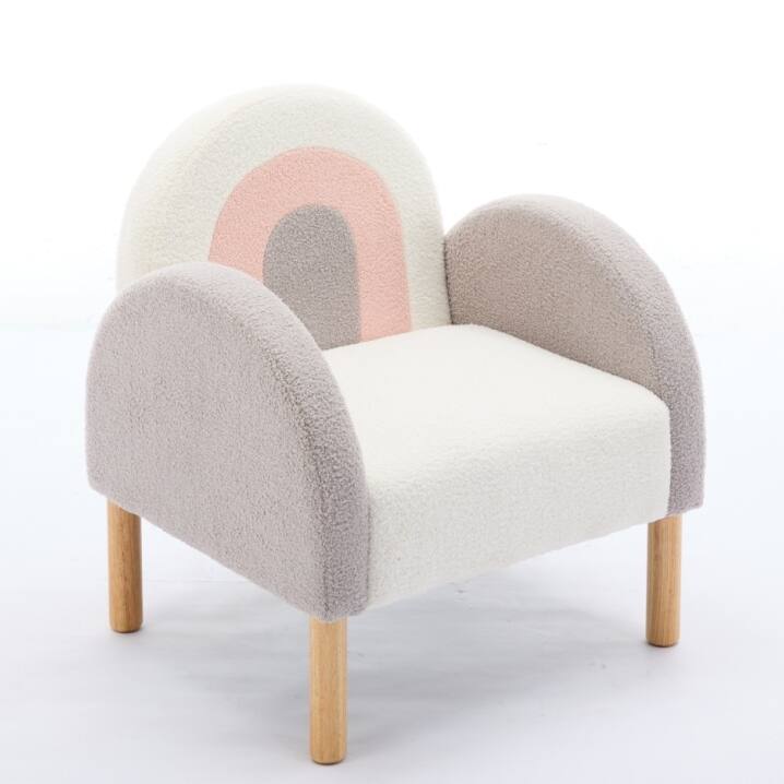 Toddler Chair with Rainbow Design