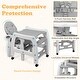 preview thumbnail 11 of 19, 5 in 1 Baby High Chair, Convertible Toddler Table Chair Set, Rocking Chair, Multi-Function Seat w/ Wheels, Adjustable Seat Back