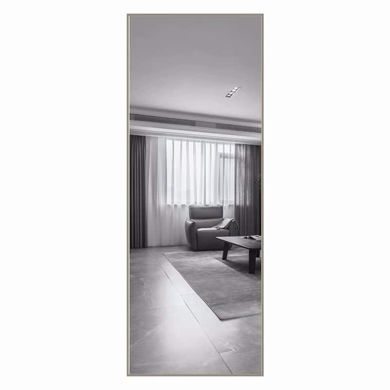 Dovelina Modern Full Length Floor Mirror - Freestanding Vanity Mirror for Bathroom or Living Space