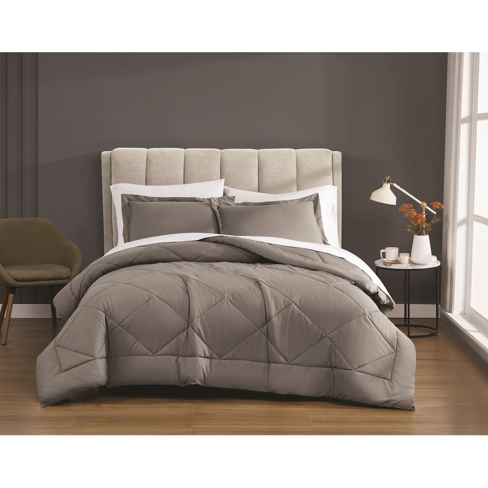 Cannon Solid Percale Comforter Set