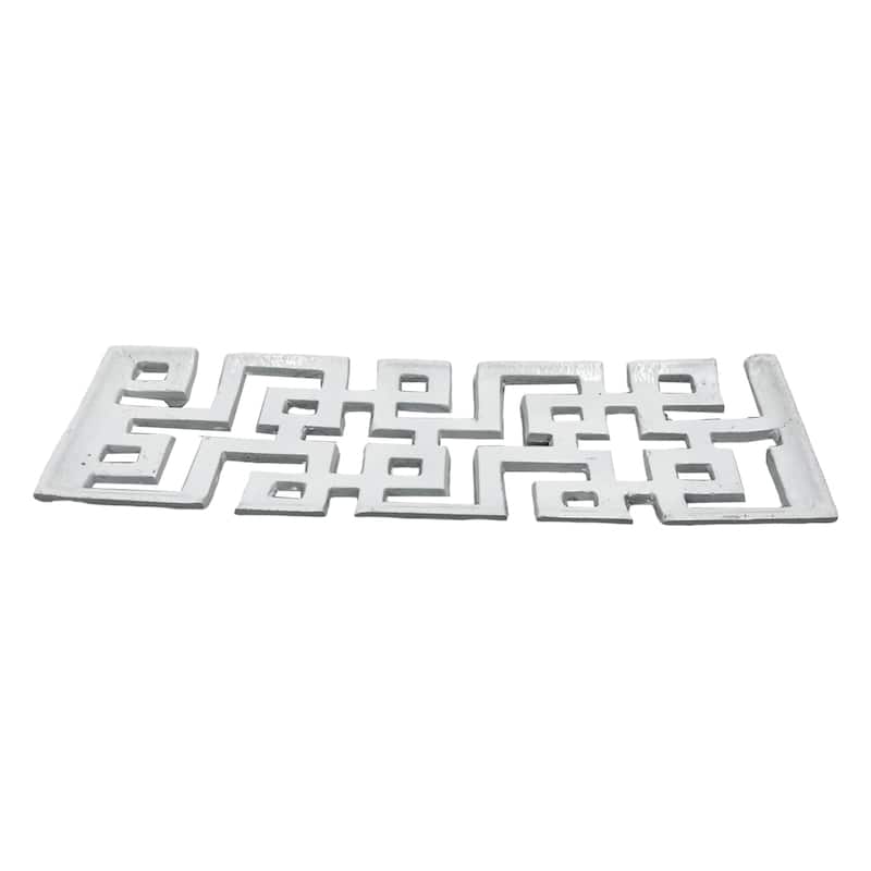 Decorative Handmade Aluminum Modern Tray