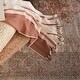 preview thumbnail 9 of 7, Jordane Medallion Tan/ Rust Area Rug