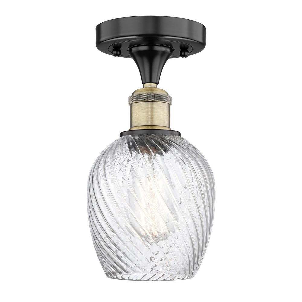 Innovations Lighting Edison Salina - 1 Light 5" Semi-Flush Mount