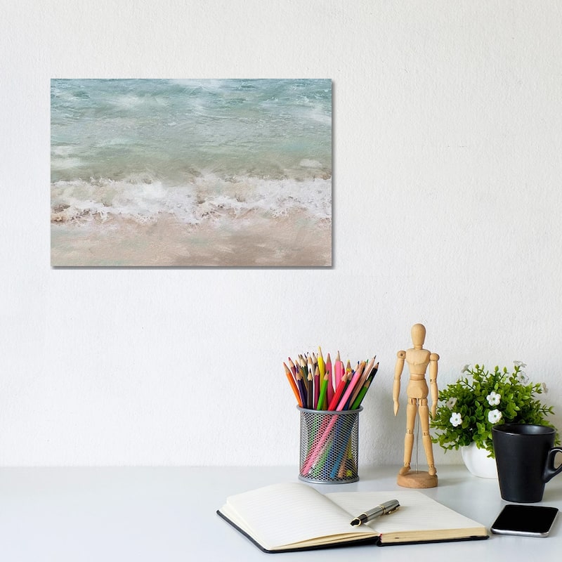iCanvas "Beach Shore VI" by Marie Elaine Cusson Canvas Print - 8x12x0.75