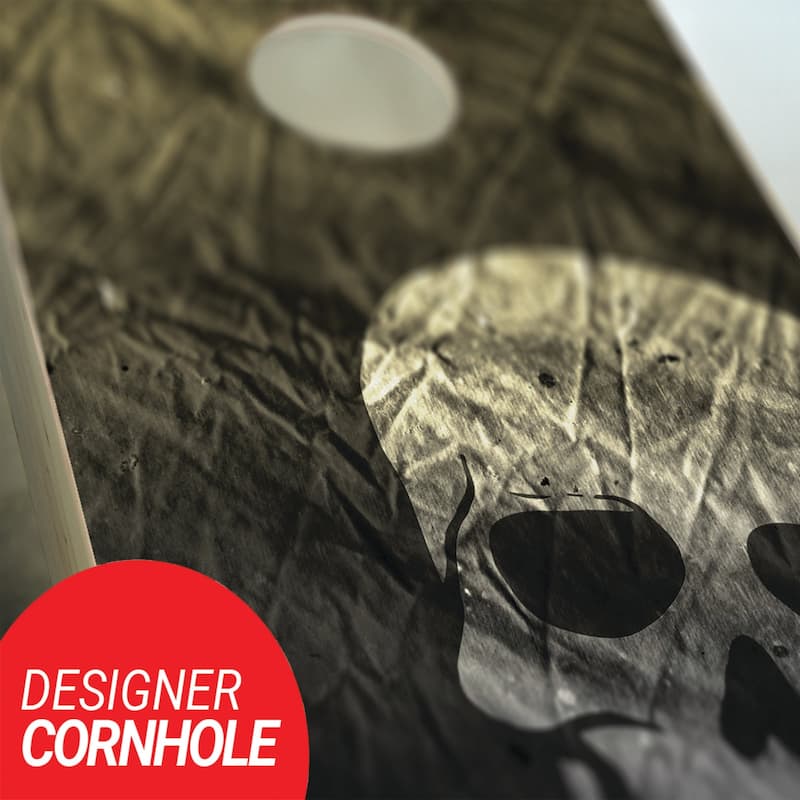 Pirate Cornhole Board Outdoor Game Set