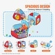 preview thumbnail 4 of 8, 5-in-1 Kids Play Tent Tunnel Set with Ball Pit and Tents Indoor Outdoor Playhouse for Toddlers - 30.7 x 30.7 x 33.9''