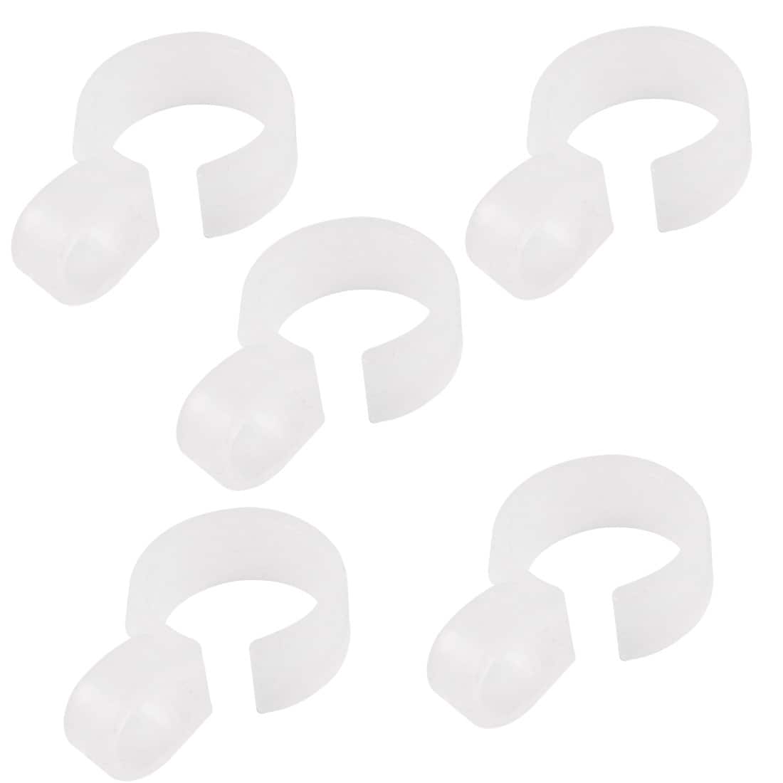 Clothesline clips top for hangers