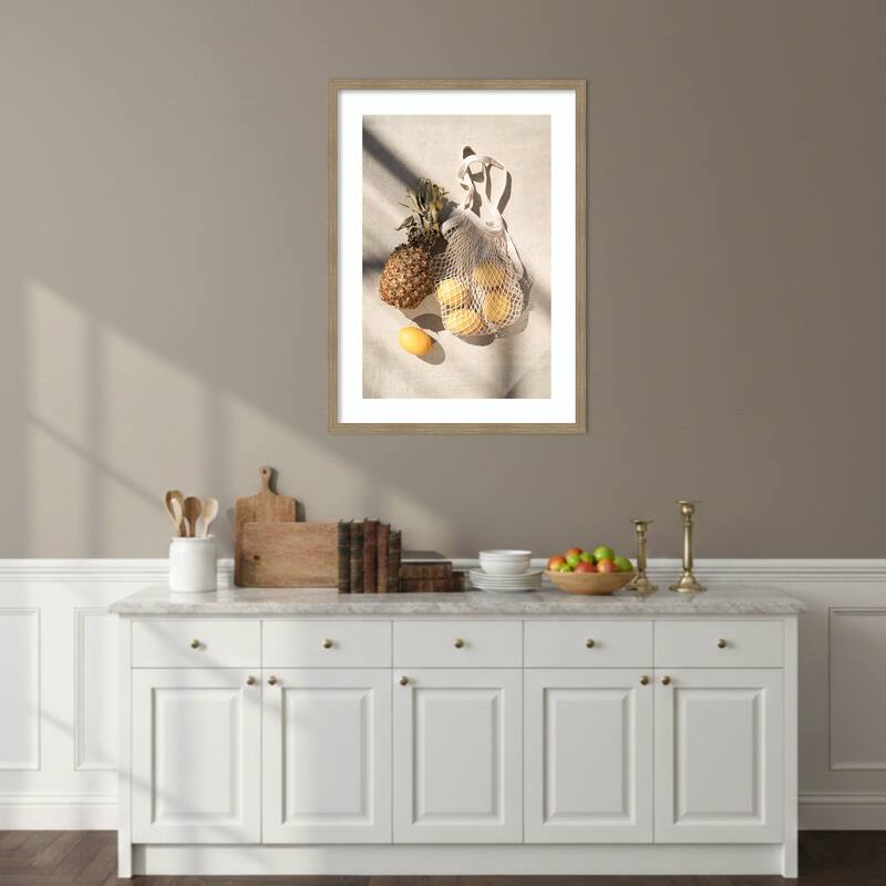 Summer Fruits by Henrike Schenk Wood Framed Wall Art Print