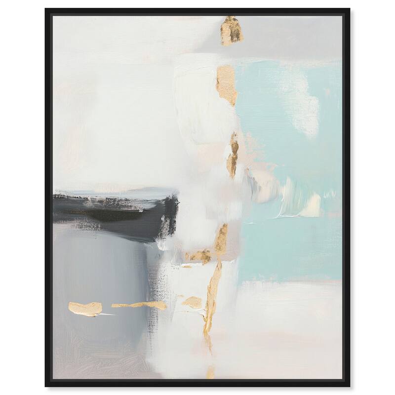 Misty Luxe II Canvas by Art Remedy - 20" x 24" - Black