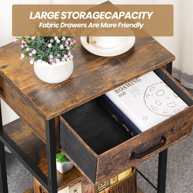Night Stands with Charging Station