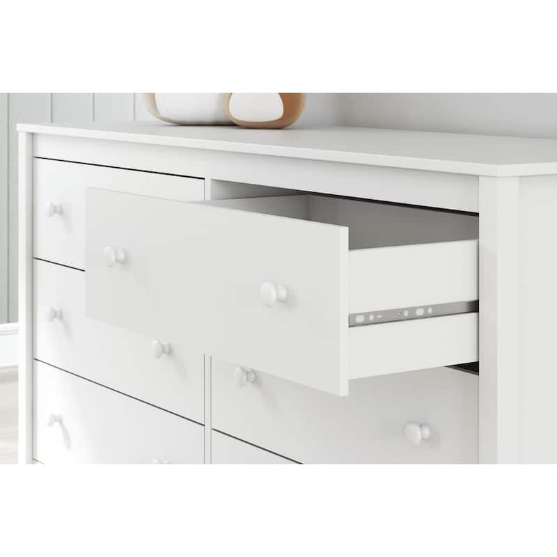 Signature Design by Ashley Hallityn White Dresser
