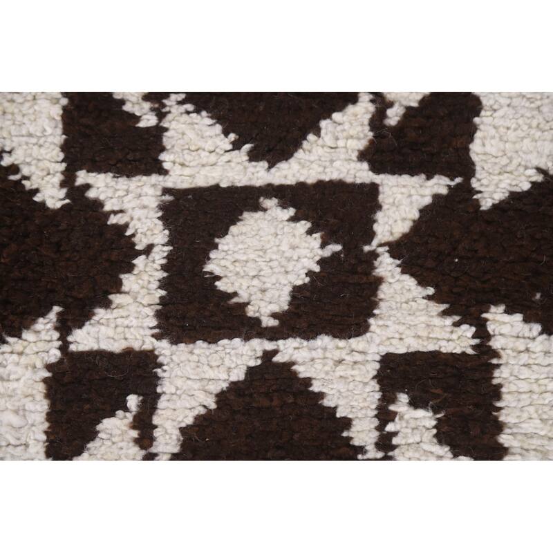 Tribal / Geometric Anatolian Turkish Runner Rug Handmade Wool Carpet - 2'11"x 9'9"