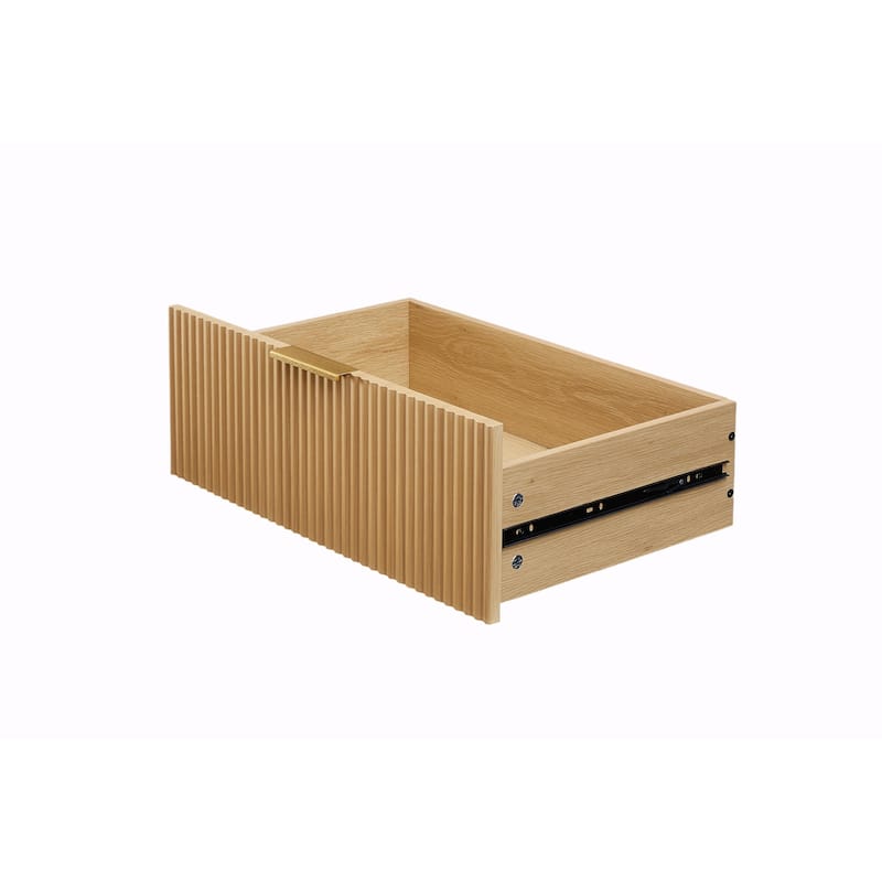 6-Drawer Bedroom Dresser with Wavy Fronts