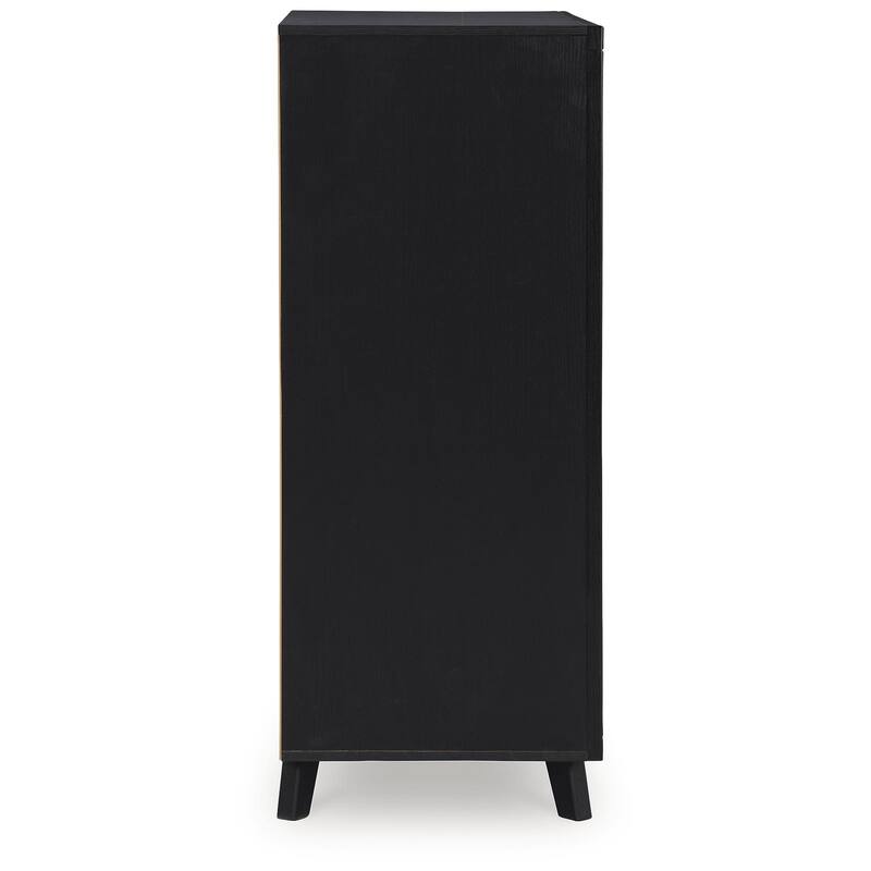 Signature Design by Ashley Danziar Black Wide Chest of Drawers