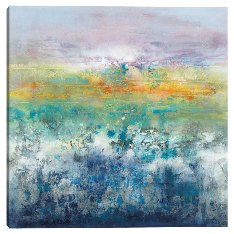 Opalescent Sea by K. Nari Canvas Art Print