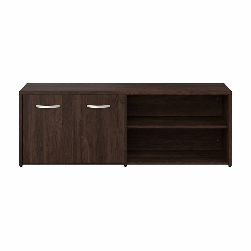 Studio C Low Storage Cabinet with Doors by Bush Business Furniture