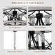 preview thumbnail 9 of 24, Chichoice 16" Drum 5 - Light Farmhouse Wood Chandelier, Height Adjustable Pendant Light for Kitchen Island