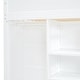 preview thumbnail 17 of 16, Multifunction Storage Wood Loft Bed Frame with Wardrobes, Desk, 4 Storage Drawers & Bookshelves, Space-Saving Design for Bedroom