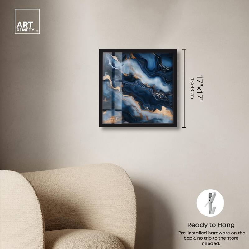 Deep Sea Geode IV Shadowbox by Art Remedy