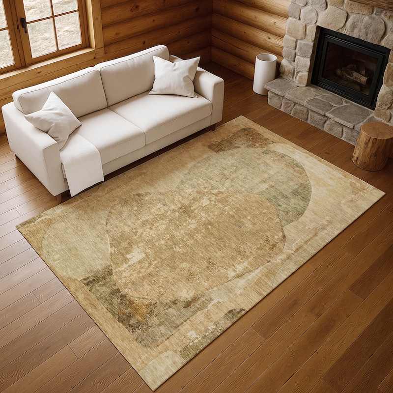 Premium Washable Super Soft Abstract Modern Mayfield Rug