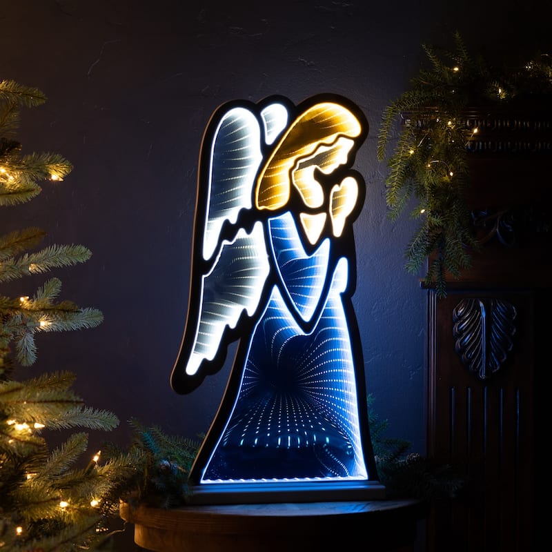 Holiday Angel Ekko Light Display 24.5"