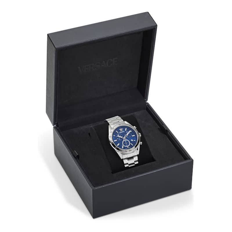 Versace V-Code Chrono Bracelet Watch