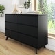 preview thumbnail 10 of 43, Max and Lily Scandinavian 6 Drawer Dresser