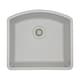 preview thumbnail 3 of 8, Lexicon Platinum 2321D Quartz Composite Single Bowl Kitchen Sink